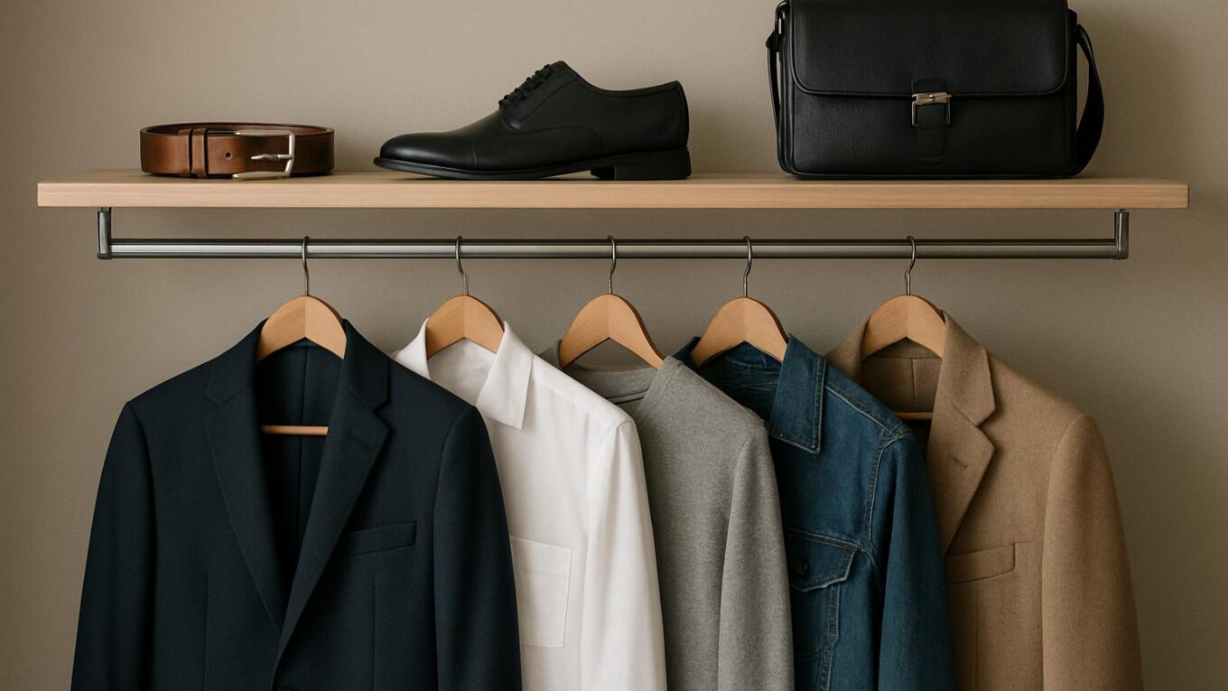 Najważniejsze elementy męskiej szafy, które naprawdę mają sens