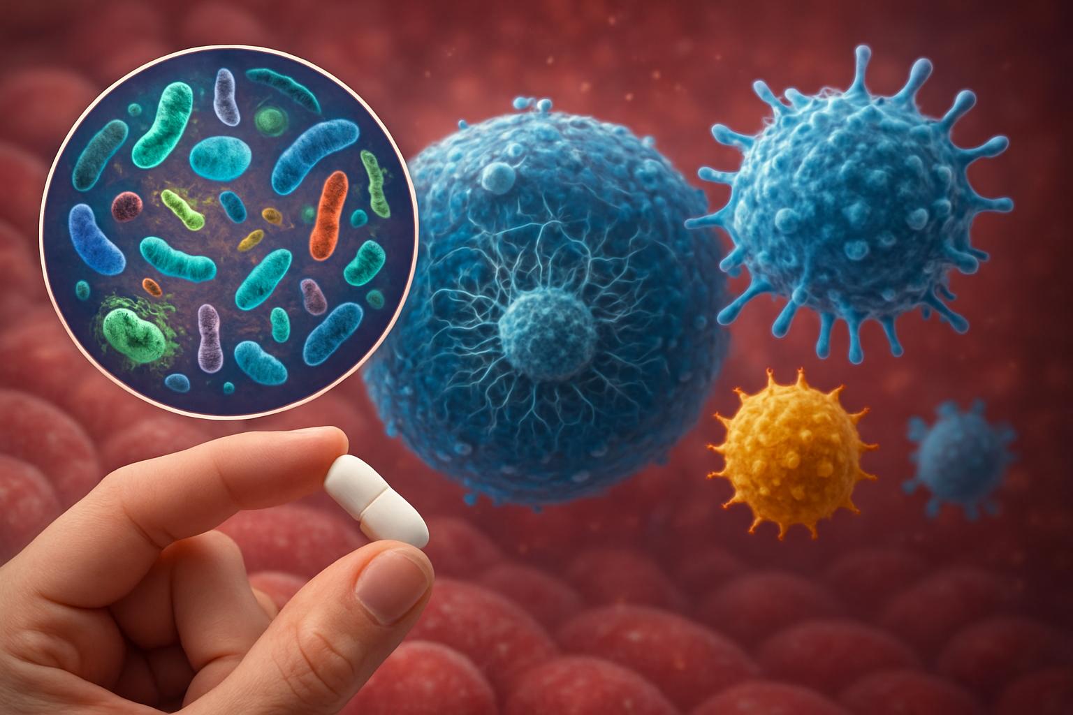Wpływ mikrobiomu na układ odpornościowy – rola probiotyków. Co łączy mikrobiom z odpowiedzią immunologiczną: mechanizmy na poziomie komórkowym